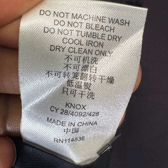 Reiss Black A-Line Skirt with Button Detail - Picture 10 of 11